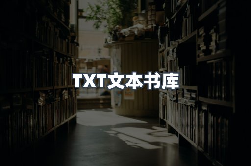 TXT文本书库
